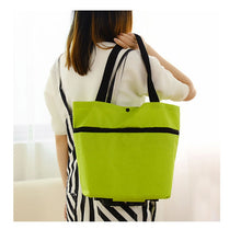 Load image into Gallery viewer, (BUY1+TAKE1 PROMO) Foldable Shopping Tote Bag Trolley
