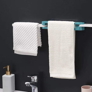 (3-pcs) Wall-Mounted Bathroom Slippers Rack Organizer