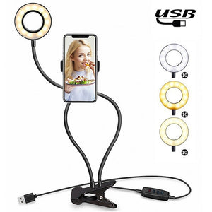 Ringlight with Phone Holder